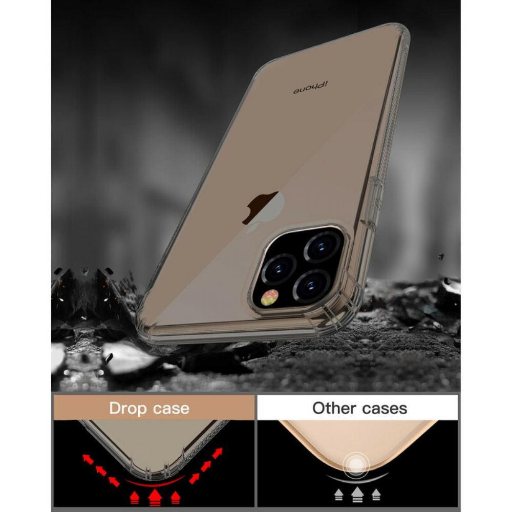 Hoesje voor iPhone 11 Transparante Leeu Beschermende Kussens