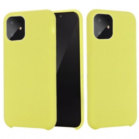 Hoesje voor iPhone 11 Vloeibare Siliconen