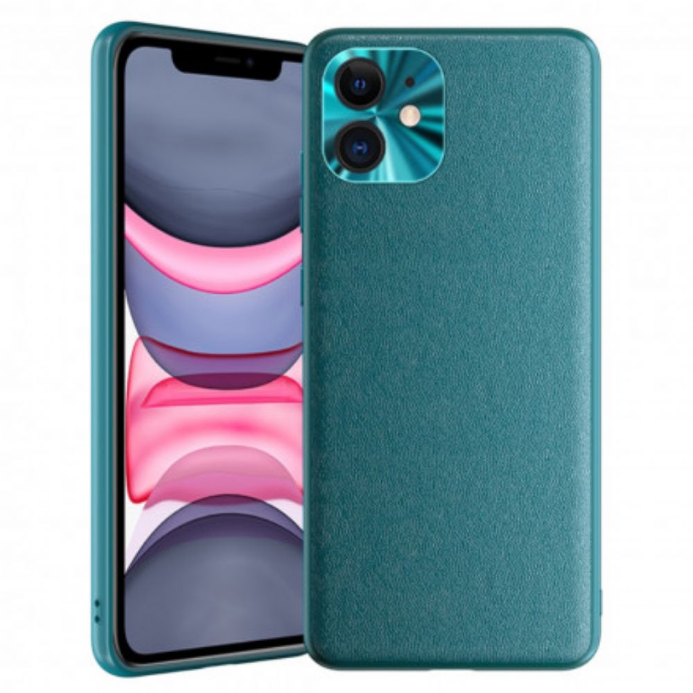 Telefoonhoesje voor iPhone 11 Stijl Leer Kleur