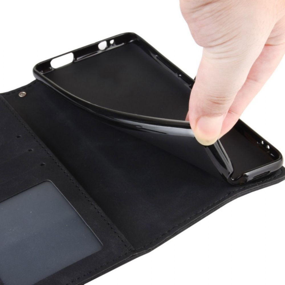 Folio-hoesje voor Vivo V23 5G Meerdere Kaarten
