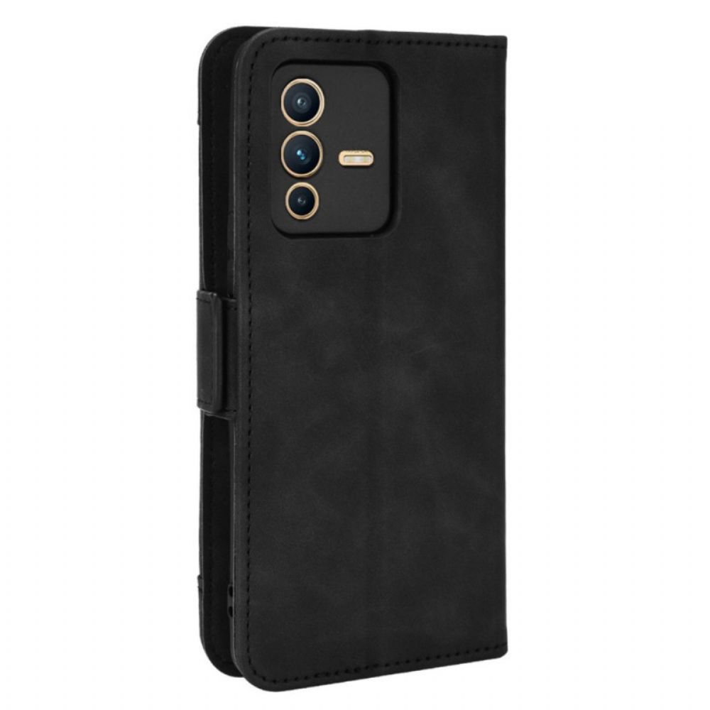 Folio-hoesje voor Vivo V23 5G Meerdere Kaarten