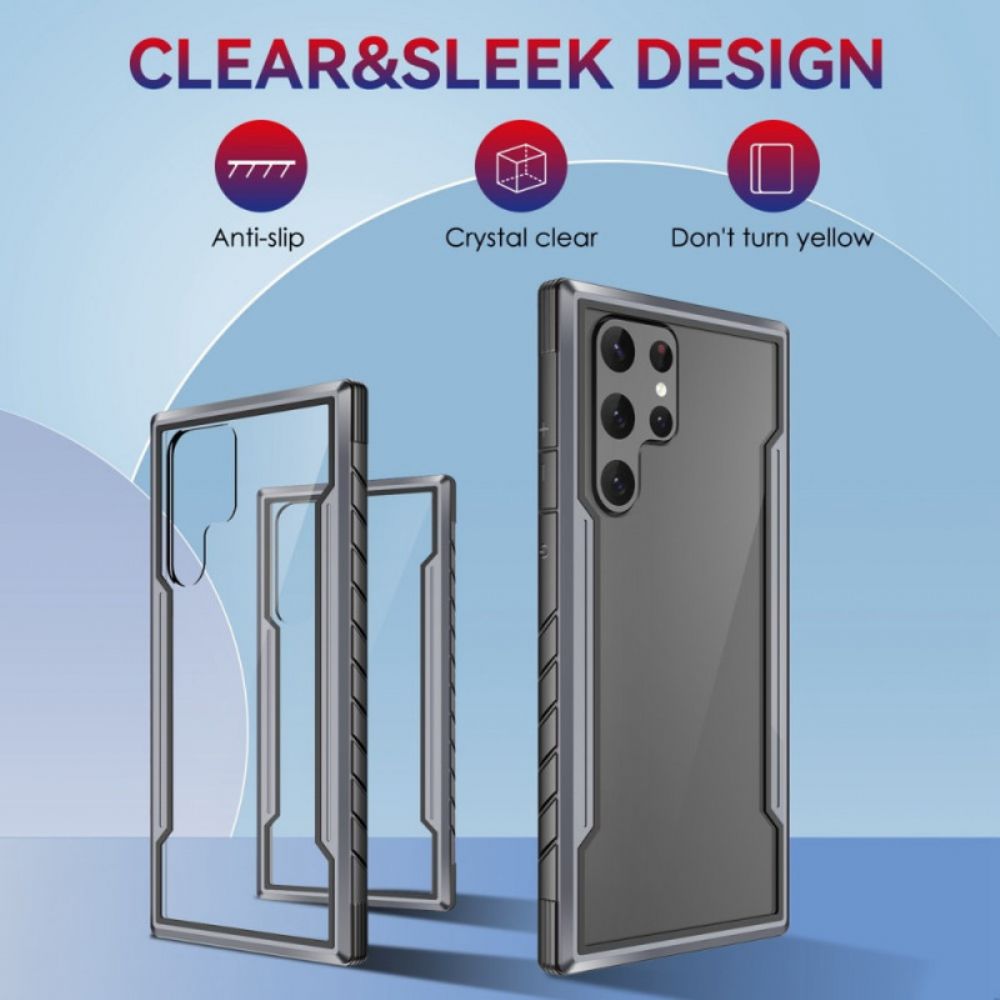 Hoesje voor Samsung Galaxy S22 Ultra 5G Aluminiumlegering