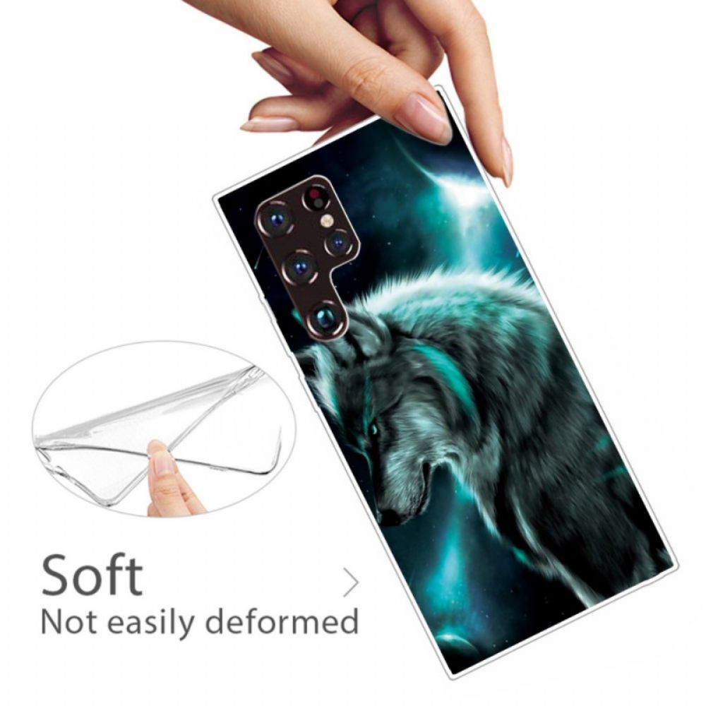 Hoesje voor Samsung Galaxy S22 Ultra 5G Kernwolf