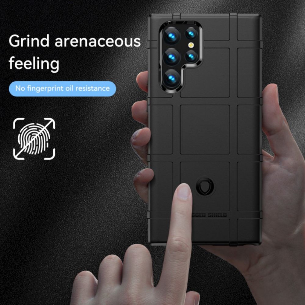 Hoesje voor Samsung Galaxy S22 Ultra 5G Rustig Schild