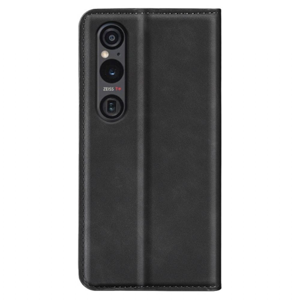 Folio-hoesje Sony Xperia 1 Vi Klassiek Bescherming Hoesje