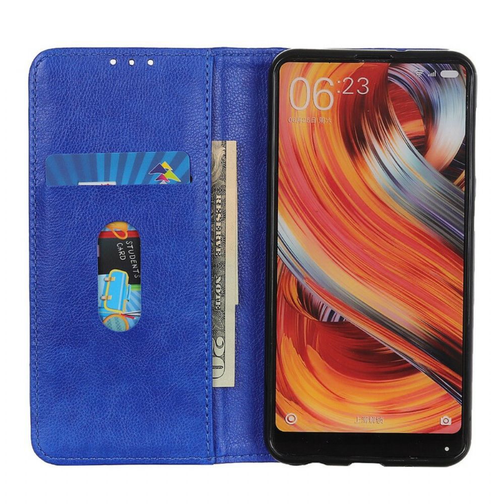 Bescherming Hoesje voor Samsung Galaxy M51 Folio-hoesje Elegance Split Litchi Leer