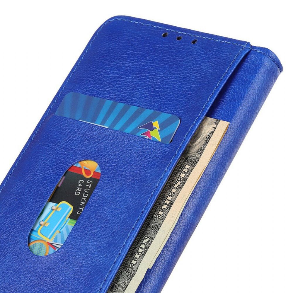 Bescherming Hoesje voor Samsung Galaxy M51 Folio-hoesje Elegance Split Litchi Leer