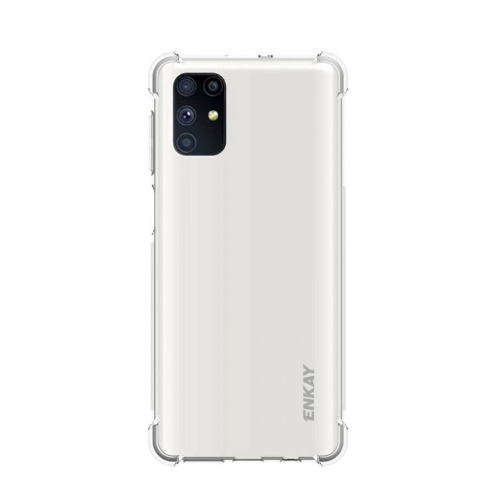 Hoesje voor Samsung Galaxy M51 Transparant Enkay