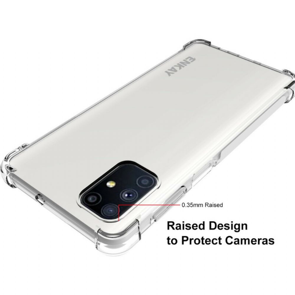 Hoesje voor Samsung Galaxy M51 Transparant Enkay