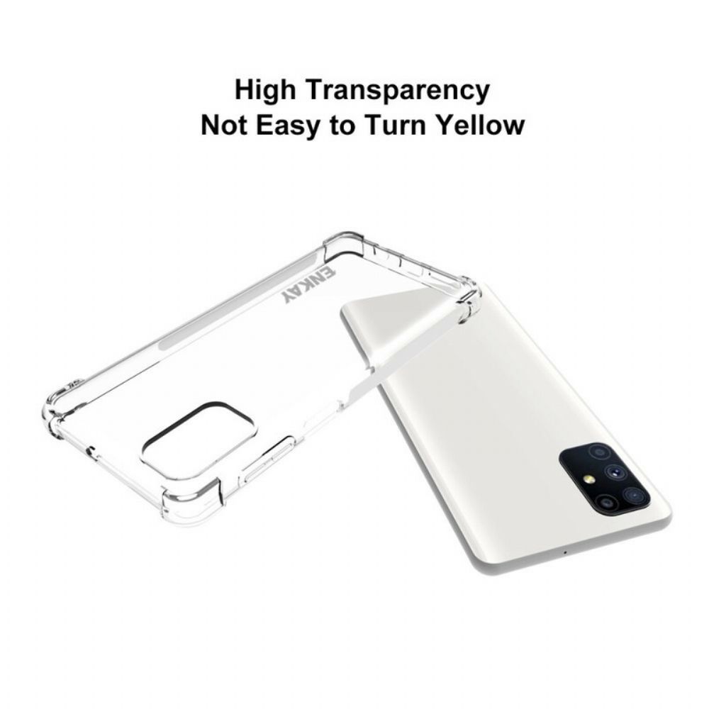 Hoesje voor Samsung Galaxy M51 Transparant Enkay