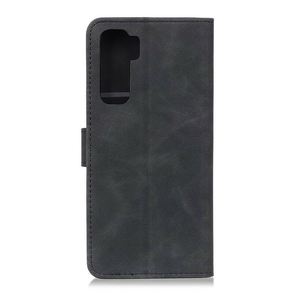 Folio-hoesje voor Huawei P40 Lite 5G Vintage Leereffect Khazneh