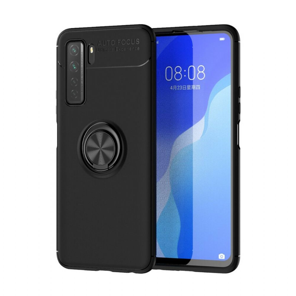 Hoesje voor Huawei P40 Lite 5G Draaiende Ring