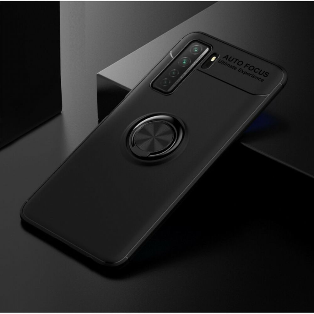 Hoesje voor Huawei P40 Lite 5G Draaiende Ring