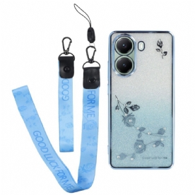 Cover Hoesje Poco X7 Pro 5g Telefoonhoesje Kadem Bandje