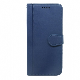 Flip Case Leren Poco X7 Pro 5g Premium Met Bandje