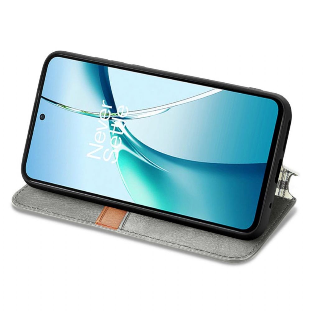 Folio-hoesje Poco X7 Pro 5g Diamant Suède-effect Bescherming Hoesje