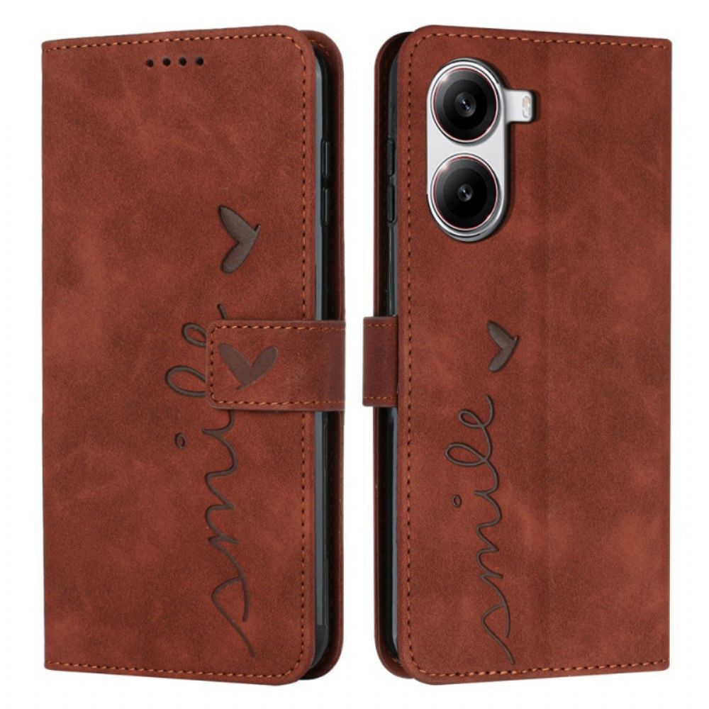 Folio-hoesje Poco X7 Pro 5g Lach