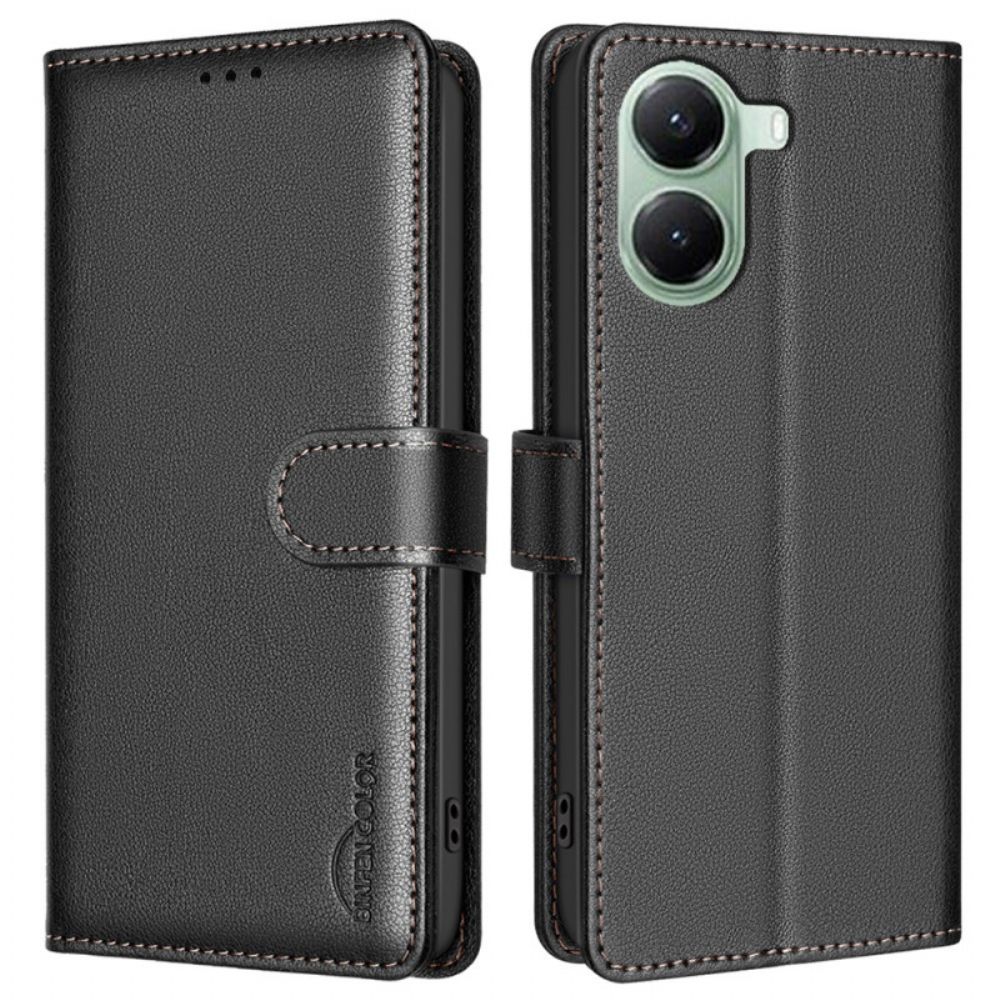 Folio-hoesje Poco X7 Pro 5g Telefoonhoesje Binfen Kleur Kunstleer