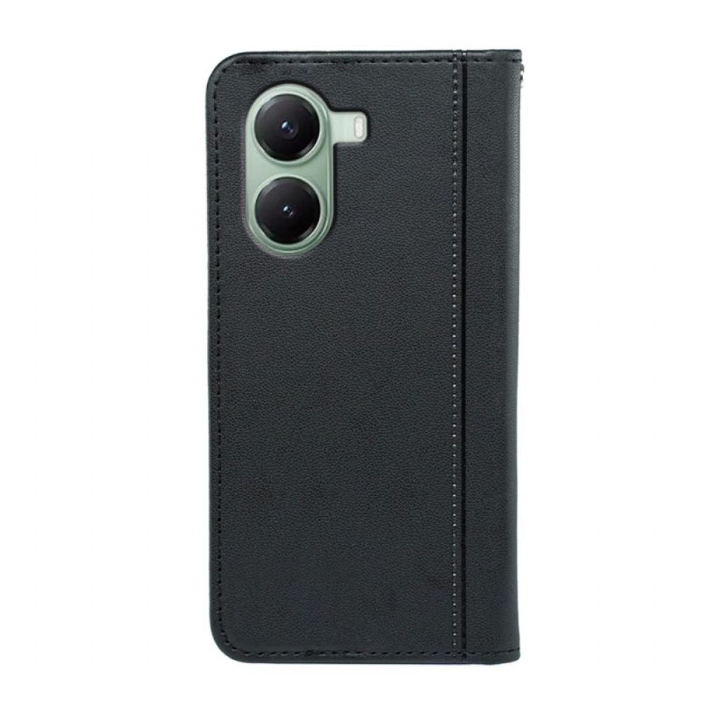 Folio-hoesje Poco X7 Pro 5g Telefoonhoesje Elegantie