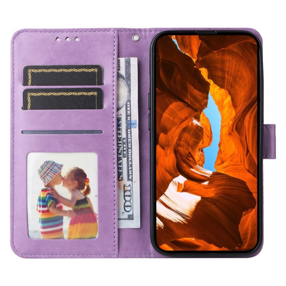 Folio-hoesje Poco X7 Pro 5g Telefoonhoesje Mandala-sleutelkoord