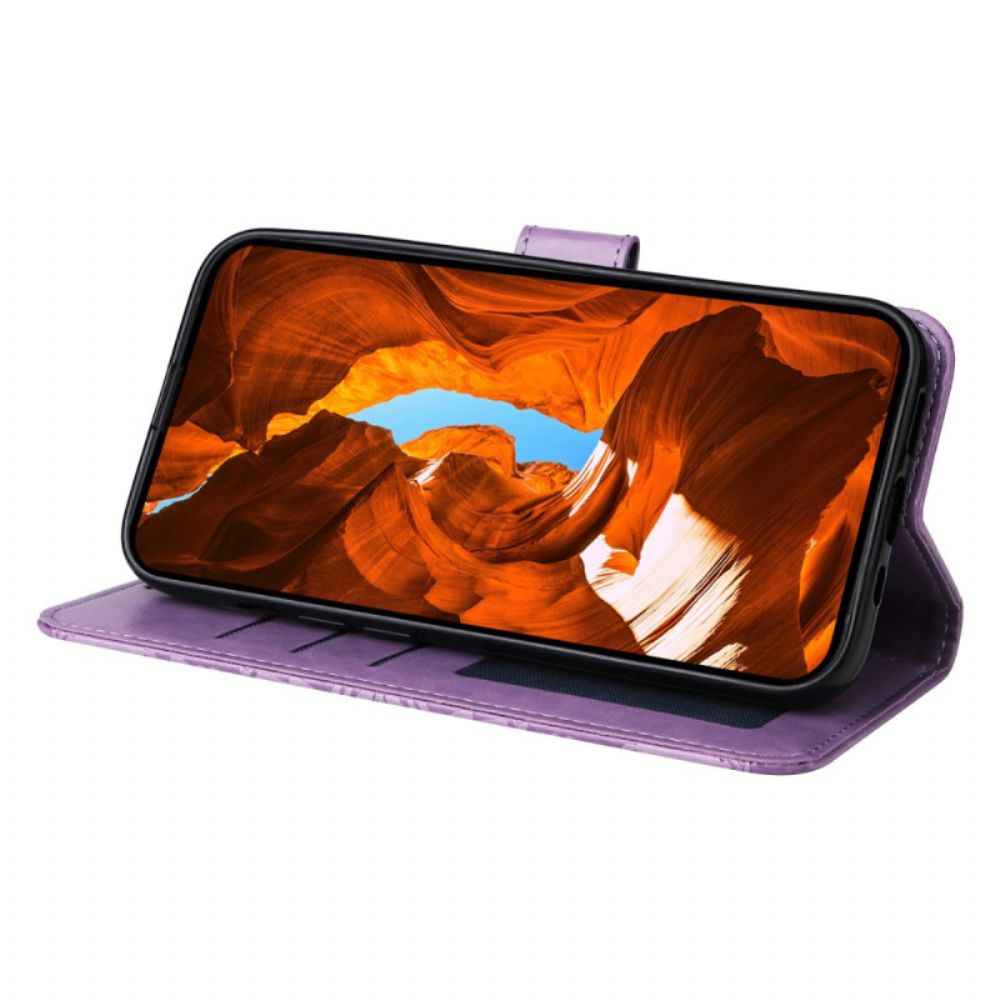 Folio-hoesje Poco X7 Pro 5g Telefoonhoesje Mandala-sleutelkoord