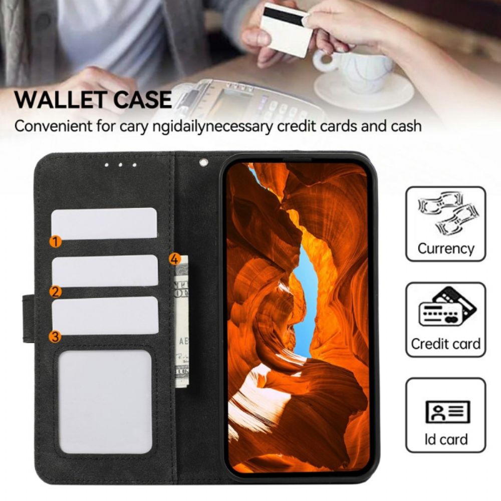 Folio-hoesje Poco X7 Pro 5g Tweekleurig Abeel