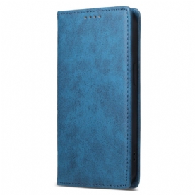 Folio-hoesje Poco X7 Pro 5g Vintage Leereffect