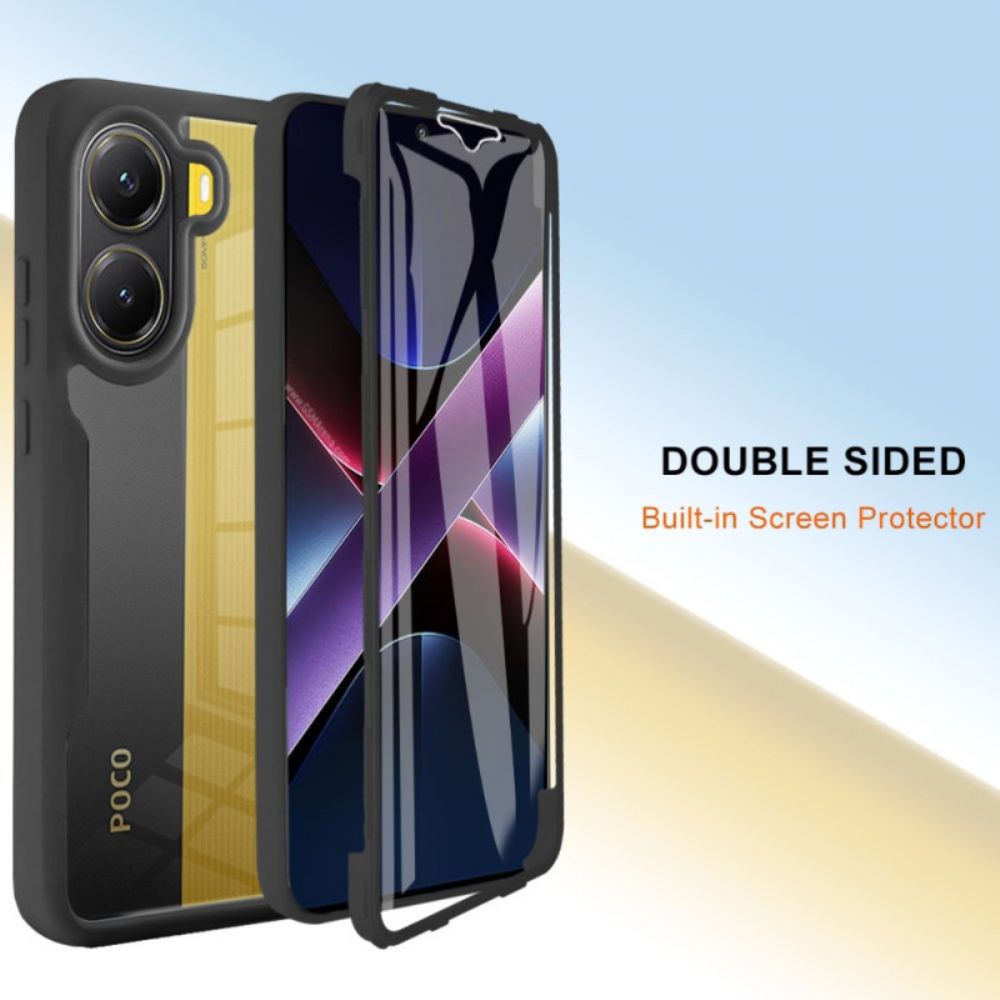 Hoesje Poco X7 Pro 5g 360 Graden Bescherming Bescherming Hoesje