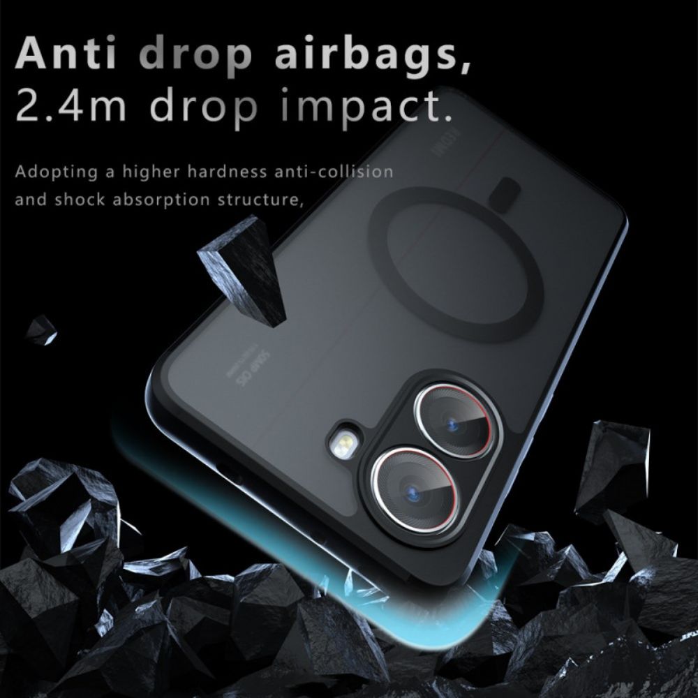 Hoesje Poco X7 Pro 5g Magsafe-compatibel Matte Afwerking