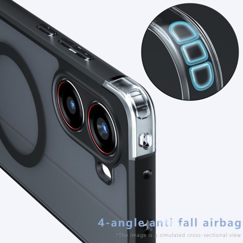 Hoesje Poco X7 Pro 5g Magsafe-compatibel Matte Afwerking