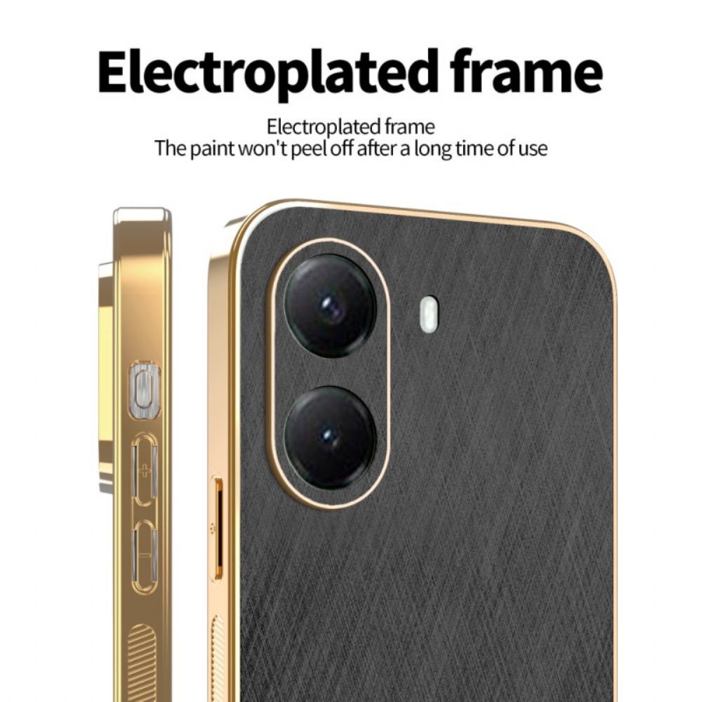 Hoesje Poco X7 Pro 5g Zijdetextuur