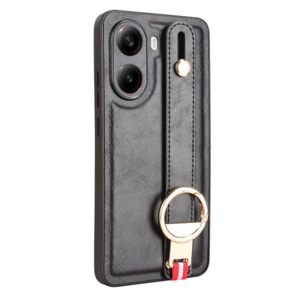 Hoesje Voor Poco X7 Pro 5g Bandje En Standaard