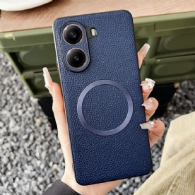 Hoesje Voor Poco X7 Pro 5g Magsafe-compatibel Leerstructuur