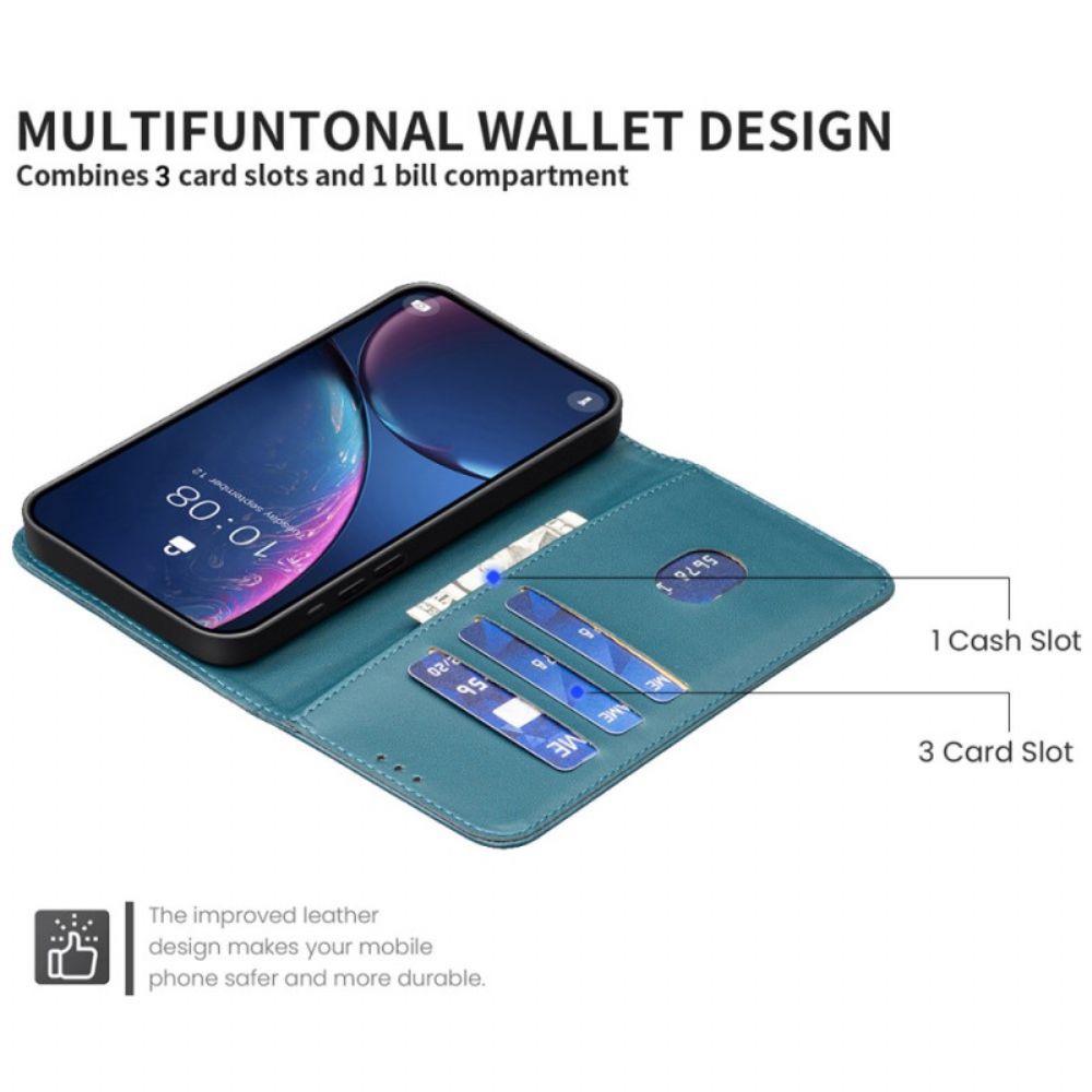 Leren Hoesje Poco X7 Pro 5g Binfen Kleur Bescherming Hoesje