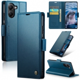 Leren Hoesje Poco X7 Pro 5g Caseme Bescherming Hoesje