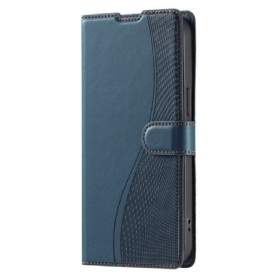 Leren Hoesje Poco X7 Pro 5g Grafische Print Bescherming Hoesje