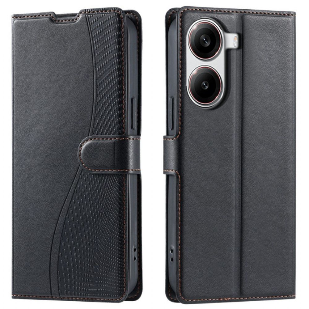 Leren Hoesje Poco X7 Pro 5g Grafische Print Bescherming Hoesje