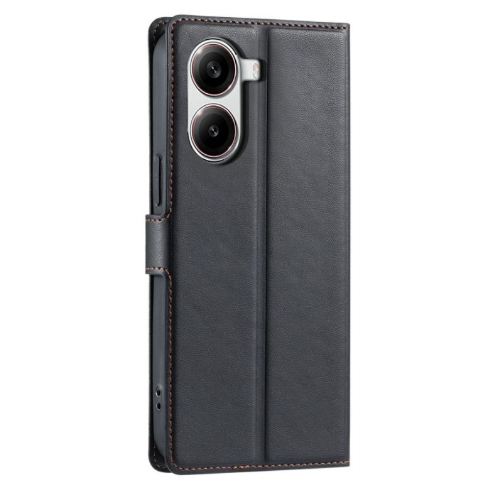 Leren Hoesje Poco X7 Pro 5g Grafische Print Bescherming Hoesje