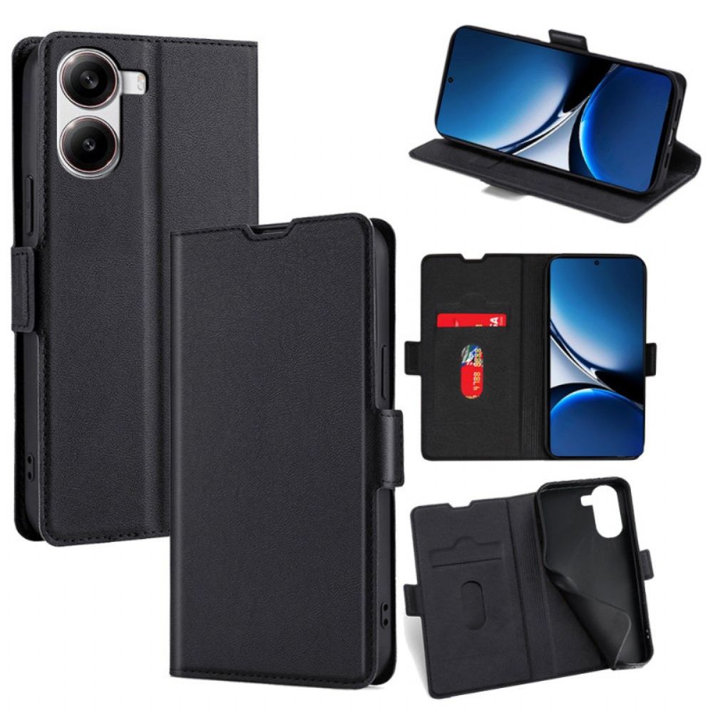 Leren Hoesje Poco X7 Pro 5g Verfijnd