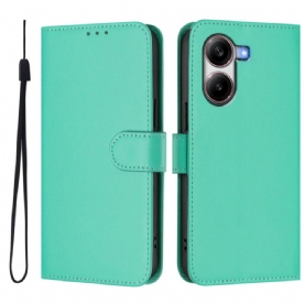 Leren Hoesje Voor Poco X7 Pro 5g Imitatieleer