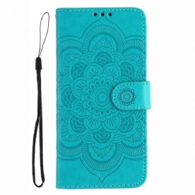 Leren Hoesje Voor Poco X7 Pro 5g Mandala-print