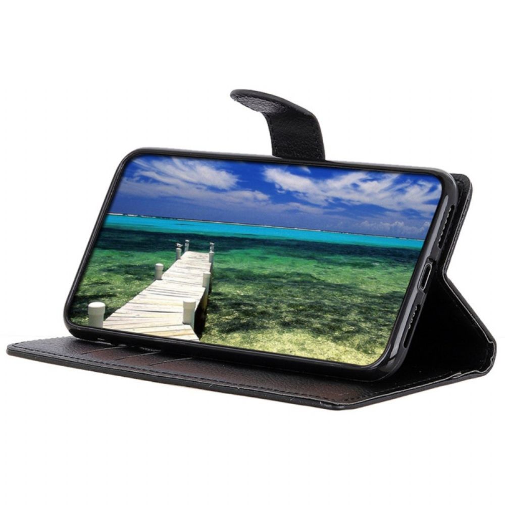 Leren Hoesje Voor Poco X7 Pro 5g Traditioneel Kunstleer