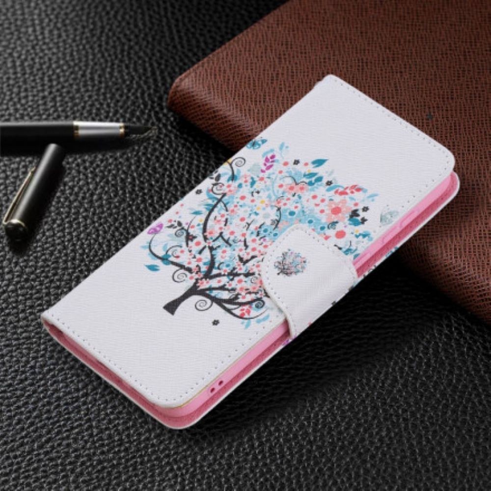 Folio-hoesje voor Huawei P50 Bloemrijke Boom