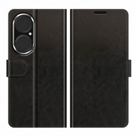 Folio-hoesje voor Huawei P50 Stijl Leerontwerp