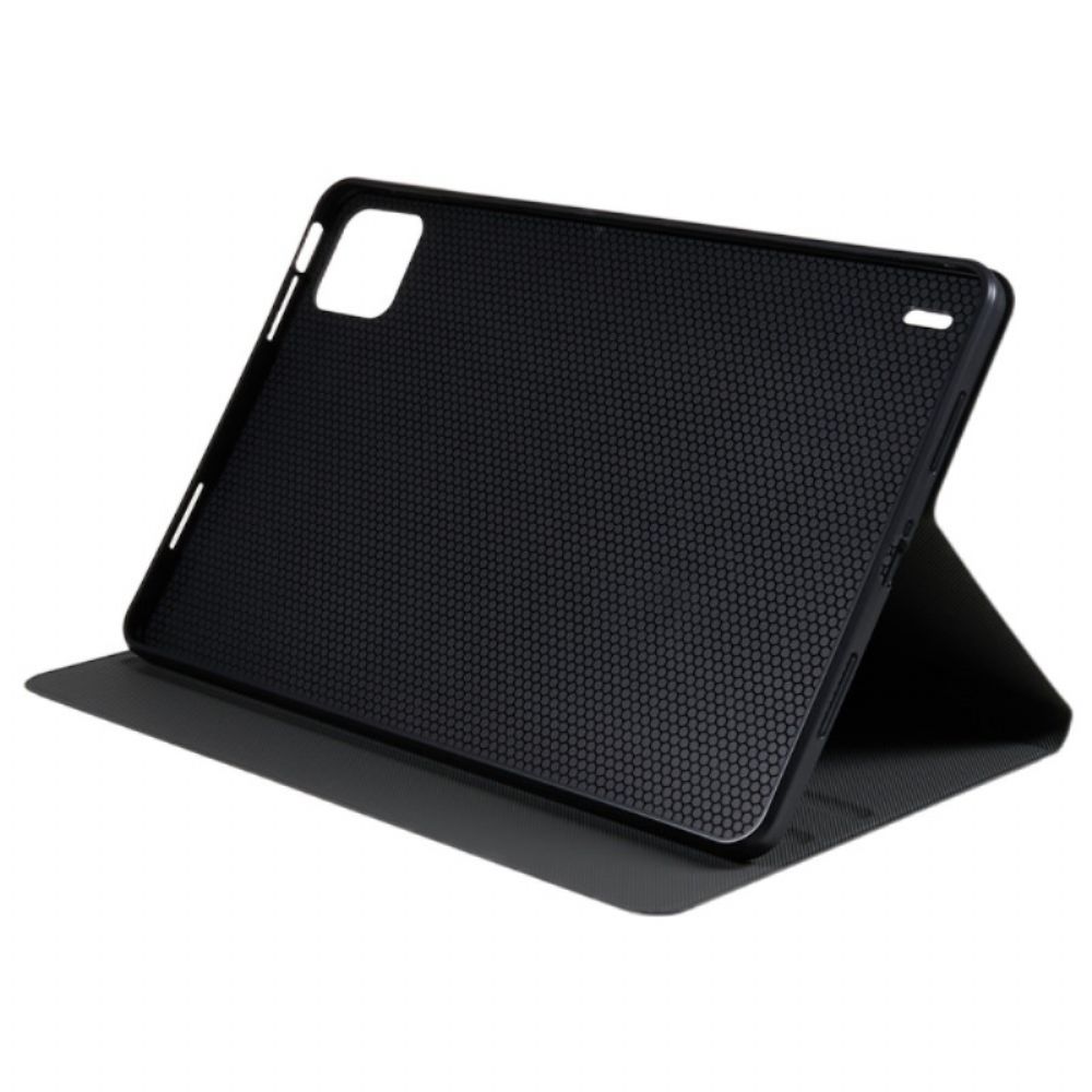 Cover Voor Xiaomi Pad 6 Leerlook