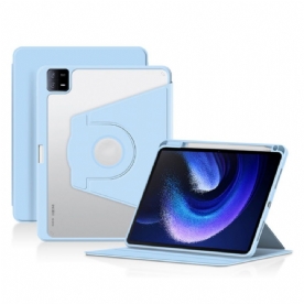 Cover Xiaomi Pad 6 Draaibare Kunstleren Houder Bescherming Hoesje