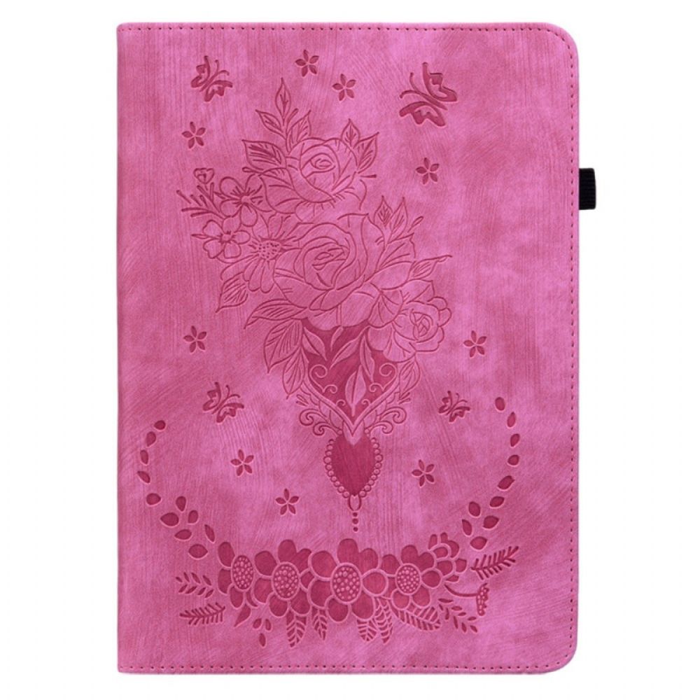 Cover Xiaomi Pad 6 Roze Leerlook