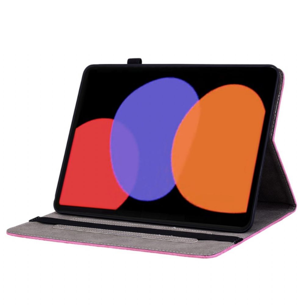 Cover Xiaomi Pad 6 Roze Leerlook