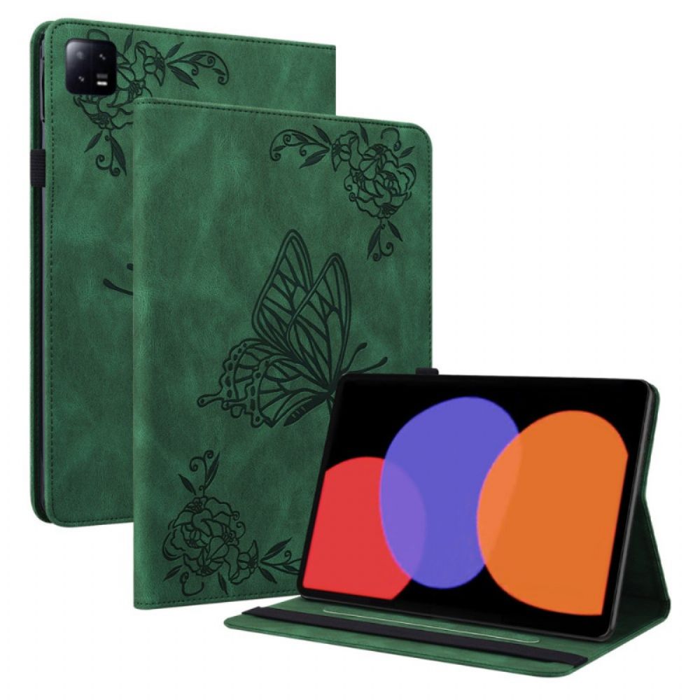 Cover Xiaomi Pad 6 Vlinderprint Bescherming Hoesje