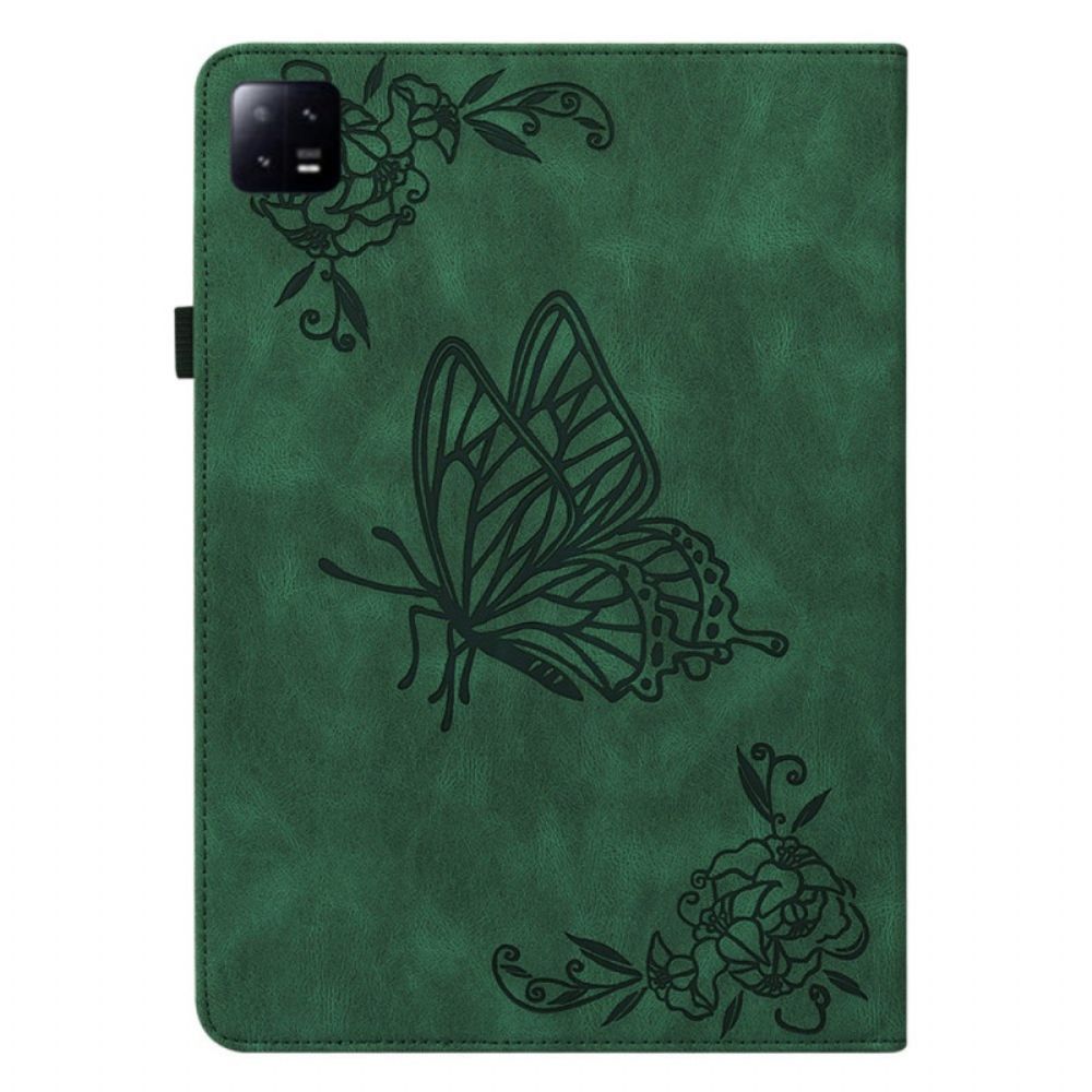 Cover Xiaomi Pad 6 Vlinderprint Bescherming Hoesje